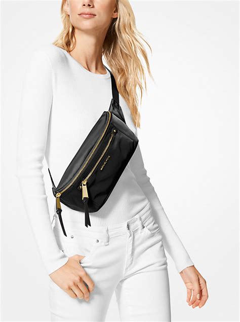 michael kors polly nylon belt bag|Polly Nylon Belt Bag .